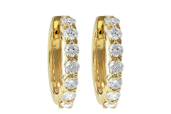 A010-21741: EARRINGS 1.00 CT TW