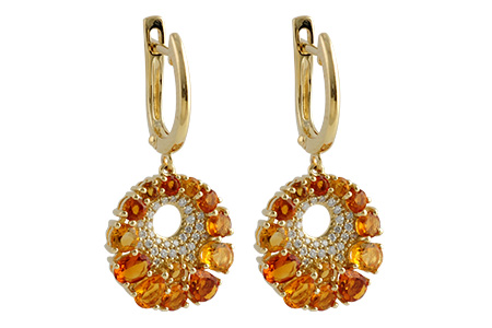 A196-62705: EARR 2.05 CITRINE 2.30 TGW