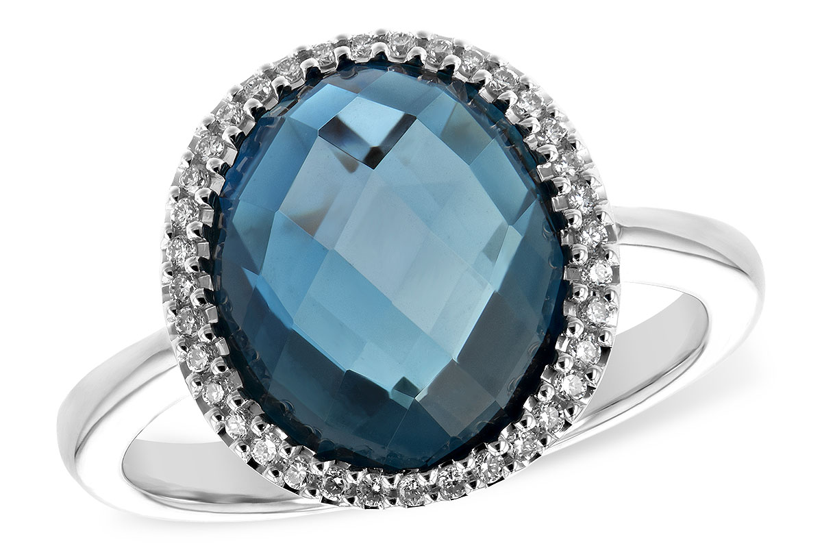 A198-39014: LDS RG 5.31 LONDON BLUE TOPAZ 5.45 TGW