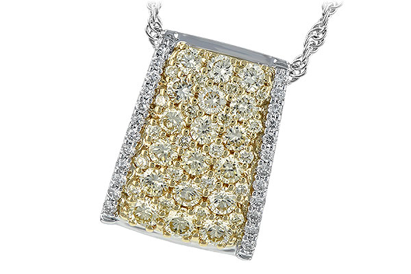 A198-39041: NECK .95 YELLOW DIAS 1.09 TW