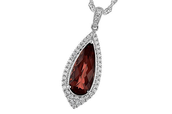 A198-39950: NECK 2.27 GARNET 2.52 TGW