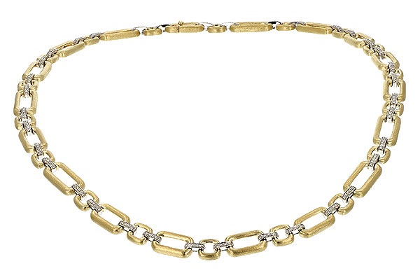 A198-40832: NECKLACE .80 TW (17 INCHES)