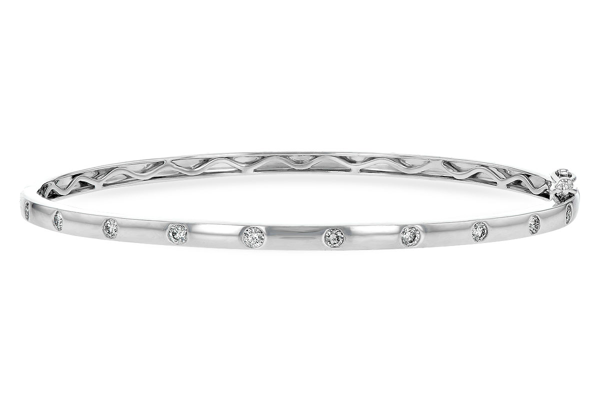 A198-41769: BANGLE BRACELET .40 TW