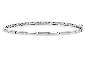 A198-41769: BANGLE BRACELET .40 TW