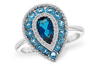 A199-31805: LDS RG 1.52 TW BLUE TOPAZ 1.60 TGW