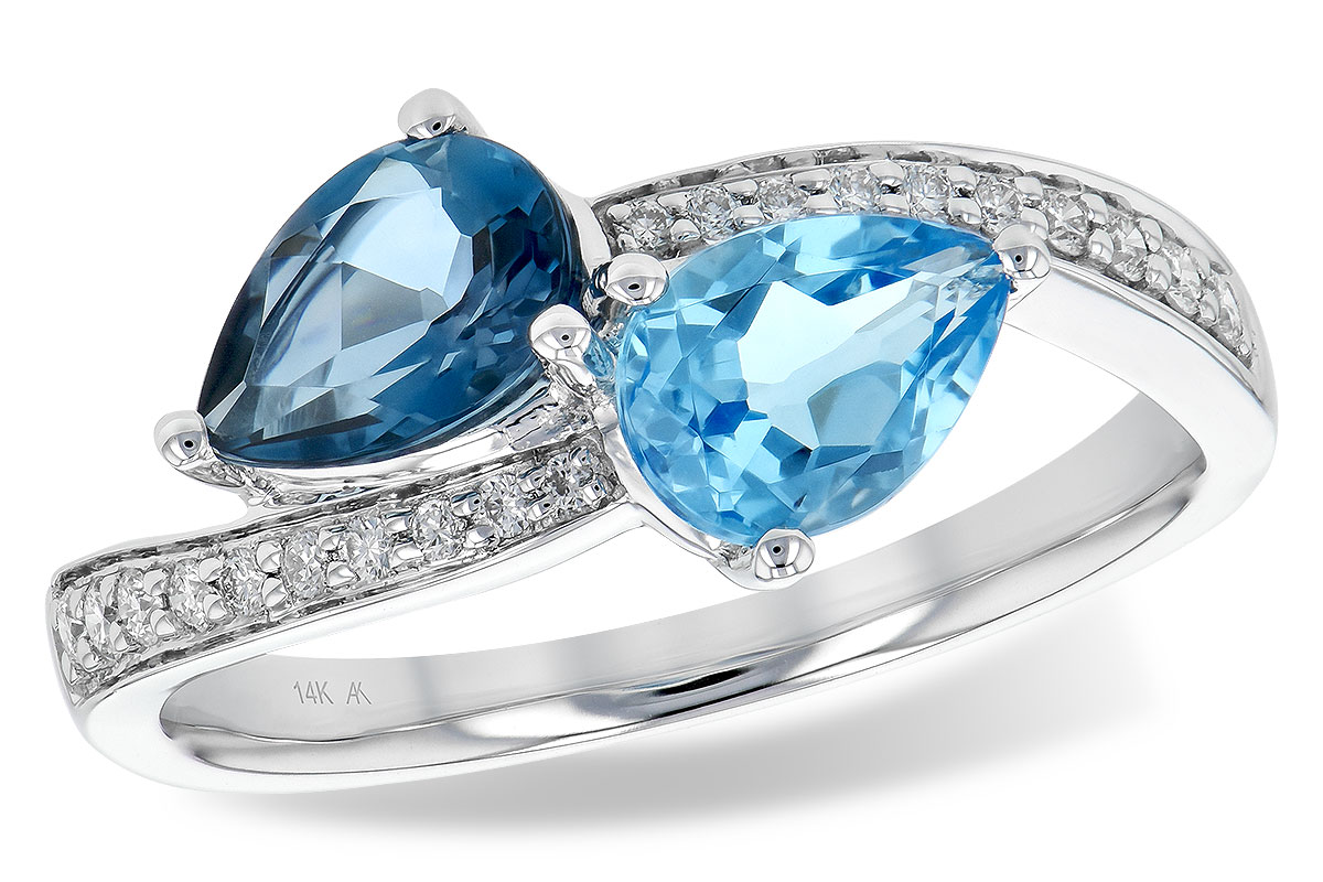 A199-34505: LDS RG 1.52 BLUE TOPAZ 1.66 TGW