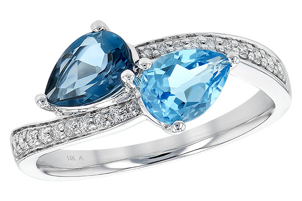 A199-34505: LDS RG 1.52 BLUE TOPAZ 1.66 TGW