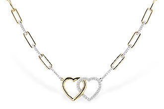 A282-95369: NECKLACE .52 TW