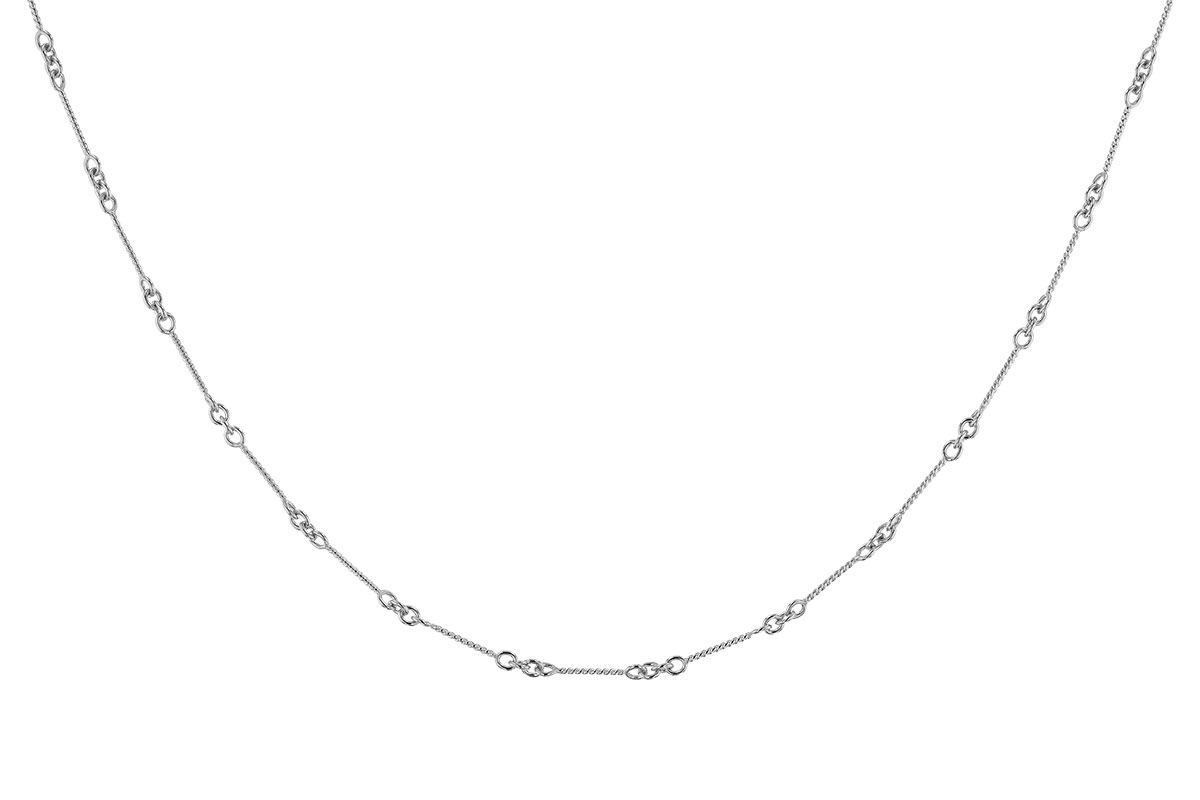 A282-97250: TWIST CHAIN (22IN, 0.8MM, 14KT, LOBSTER CLASP)