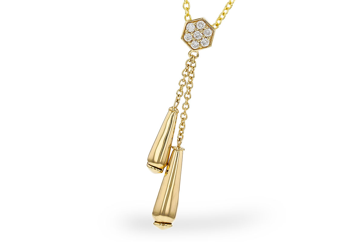 A283-83596: NECKLACE .11 TW