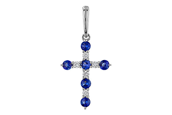 A283-84469: PENDANT .34 TW SAPP .42 TGW