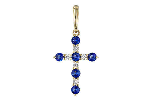 A283-84469: PENDANT .34 TW SAPP .42 TGW