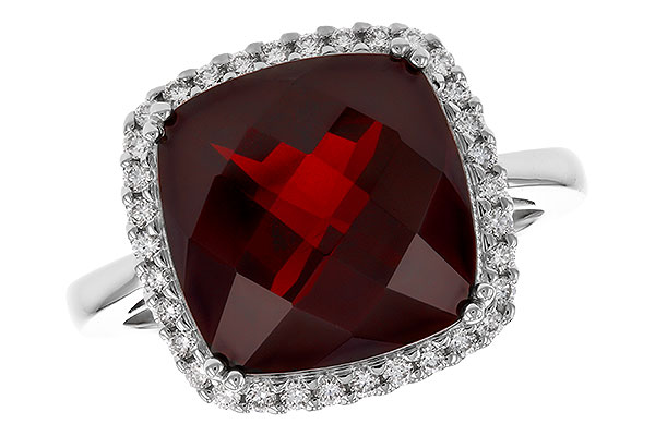 A283-85423: LDS RG 9.26 GARNET 9.50 TGW (12MM CU)