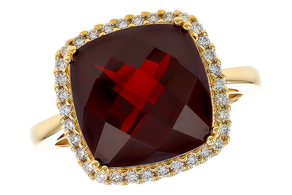 A283-85423: LDS RG 9.26 GARNET 9.50 TGW (12MM CU)