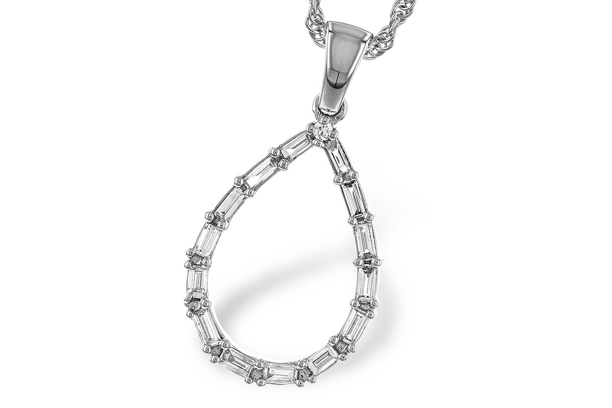 A283-88114: NECKLACE .27 BAG .28 TW
