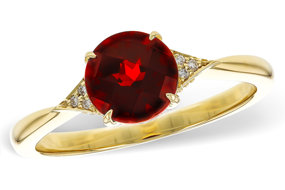 A283-89023: LDS RG 1.46 GARNET 1.48 TGW (7MM RD)