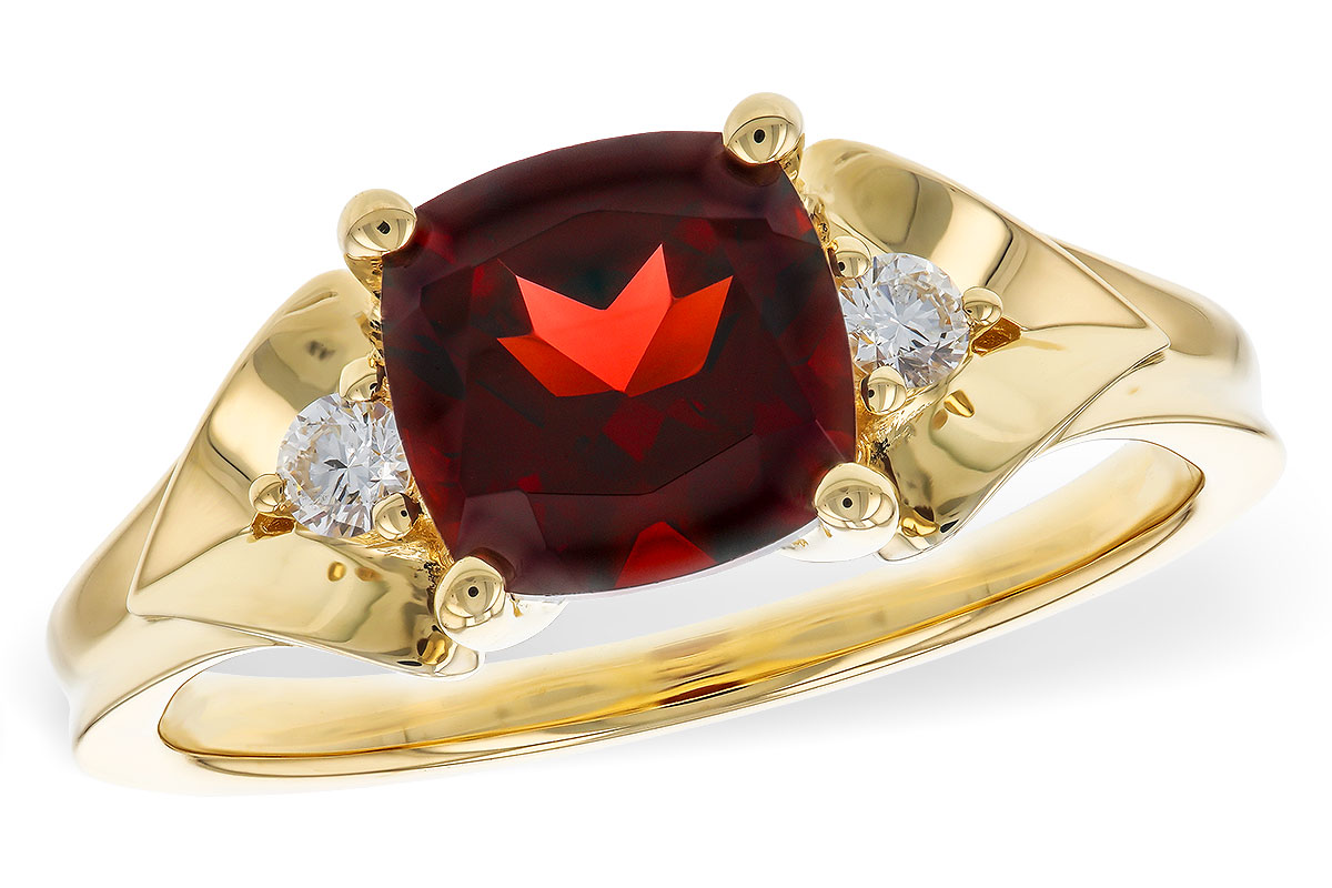 A283-89032: LDS RG 1.66 GARNET 1.75 TGW (7MM GAR)