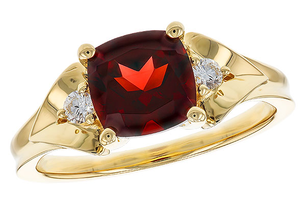 A283-89032: LDS RG 1.66 GARNET 1.75 TGW (7MM GAR)