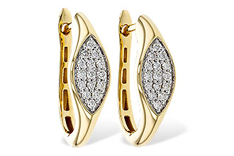 A283-89914: EARRINGS .25 TW