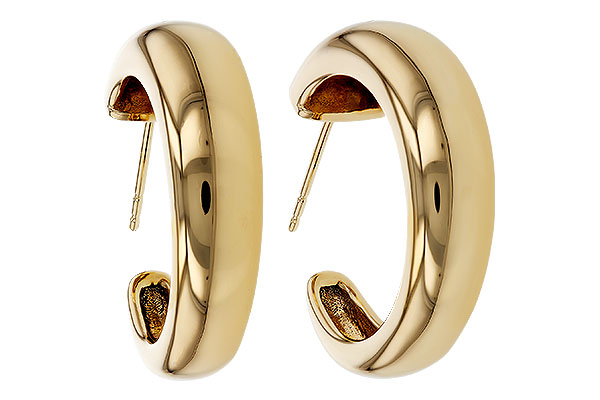 A283-89932: GOLD EARRINGS (20MM)
