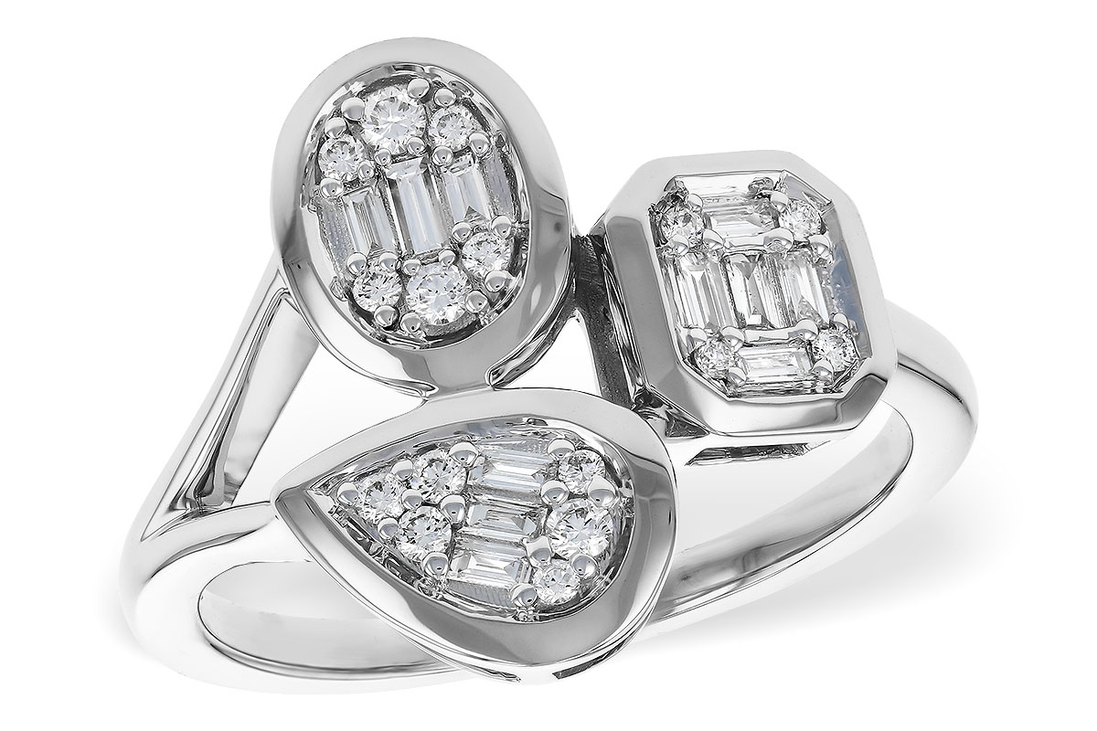 A283-90878: LDS DIA RG .12 TW BAGUETTE .25 TW