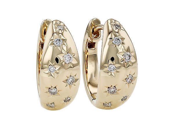 A284-73605: EARRINGS .17 TW