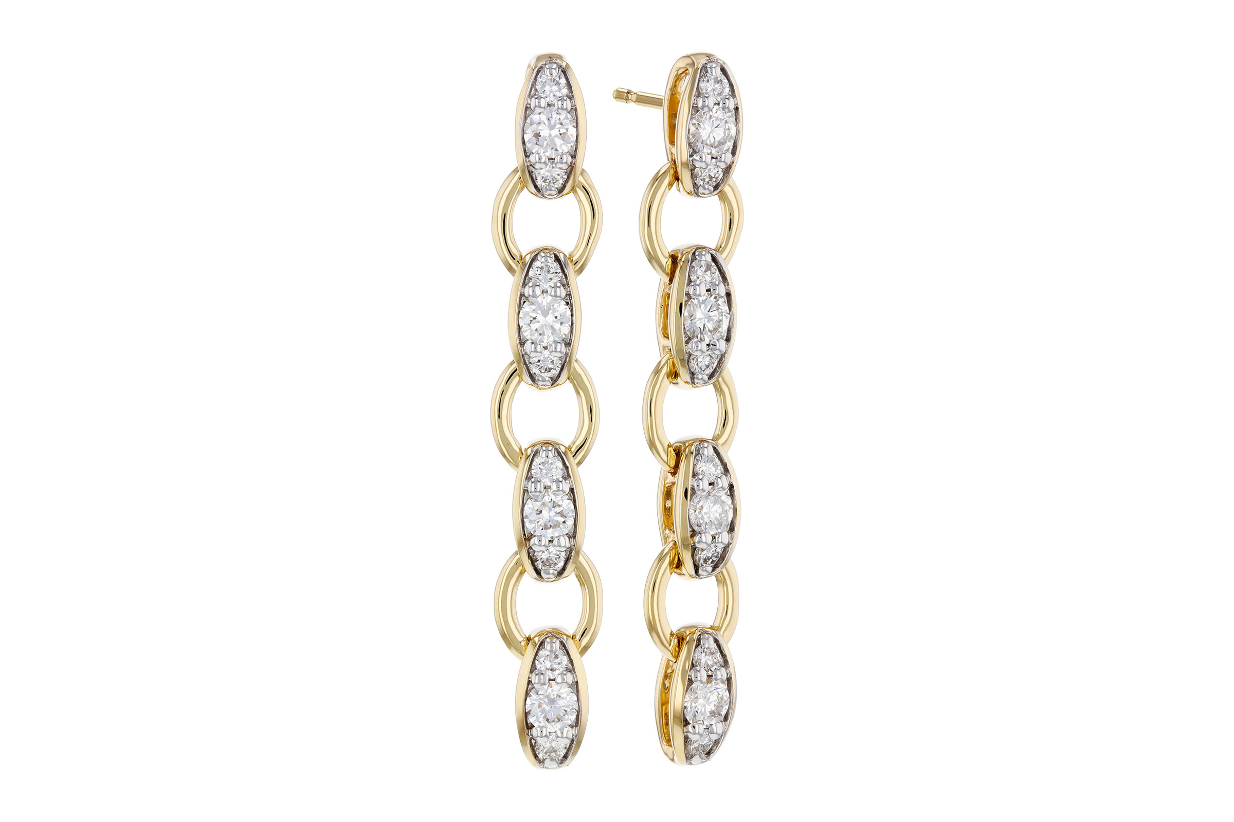 A284-74541: EARRINGS .65 TW