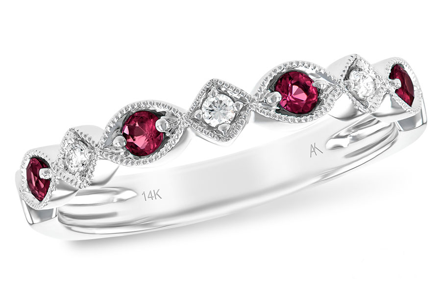 B102-02678: LDS WED RG .20 RUBY .26 TGW