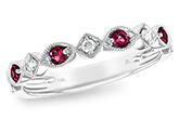 B102-02678: LDS WED RG .20 RUBY .26 TGW