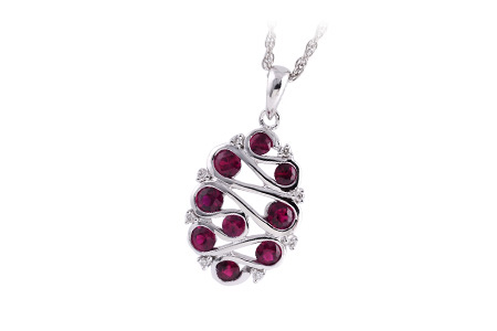 B193-89923: NECK .70 RUBY .75 TGW