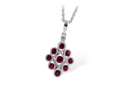 B195-66341: NECK .85 RUBY .87 TGW