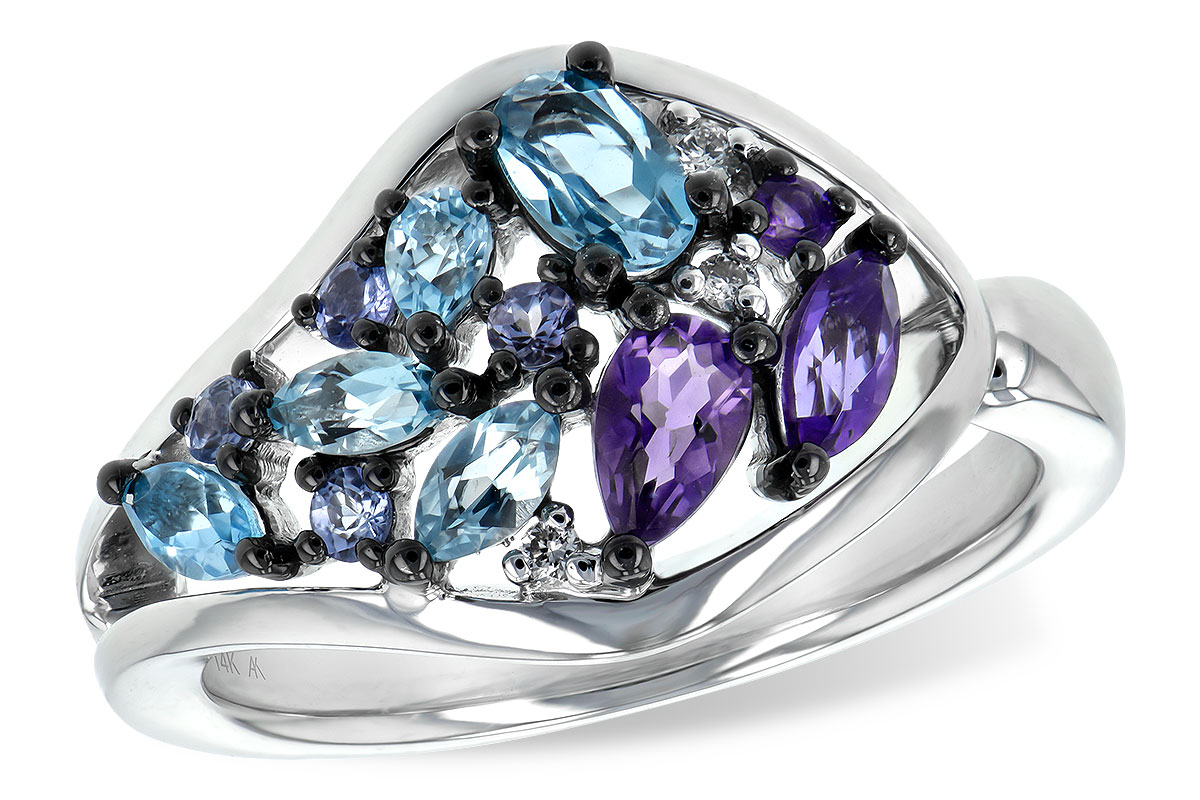 B198-38096: LDS RG 1.05 SEMI-PRECIOUS 1.08 TGW