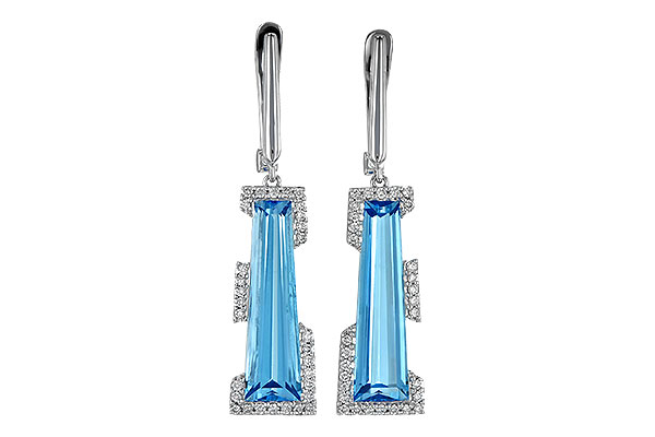 B199-29078: EARR 6.12 TW BLUE TOPAZ 6.33 TGW