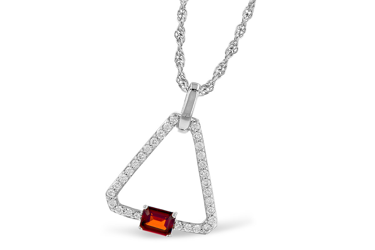 B282-05405: NECK .20 GARNET .34 TGW