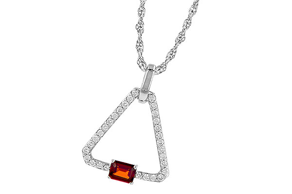 B282-05405: NECK .20 GARNET .34 TGW