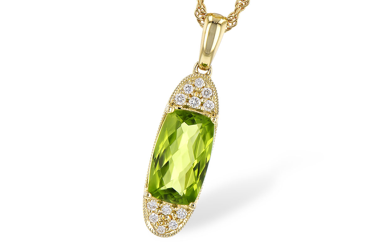 B282-08105: NECK 1.90 PERIDOT 2.00 TGW