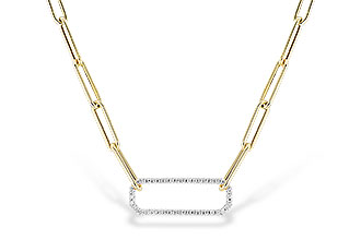 B282-91814: NECKLACE .50 TW (17 INCHES)