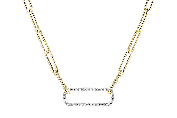 B282-91814: NECKLACE .50 TW (17 INCHES)