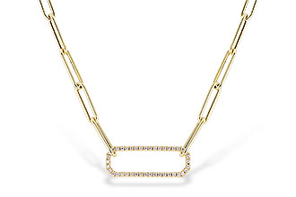 B282-91814: NECKLACE .50 TW (17 INCHES)