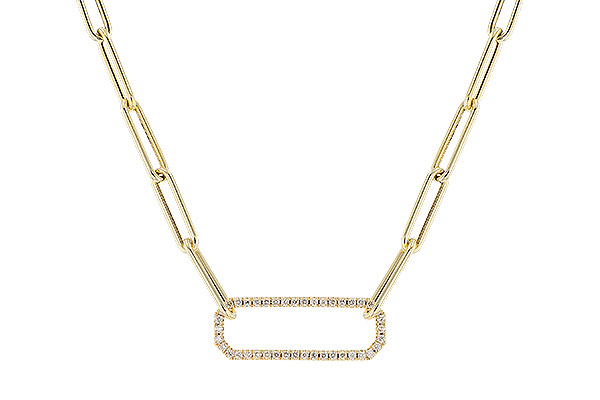 B282-91814: NECKLACE .50 TW (17 INCHES)