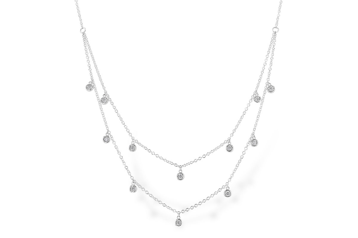 B282-92714: NECKLACE .22 TW (18 INCHES)