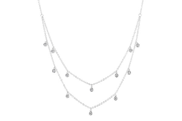 B282-92714: NECKLACE .22 TW (18 INCHES)