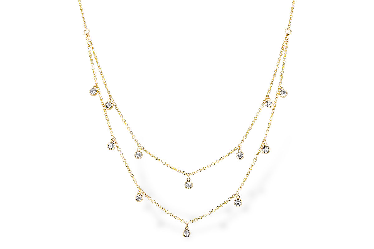 B282-92714: NECKLACE .22 TW (18 INCHES)