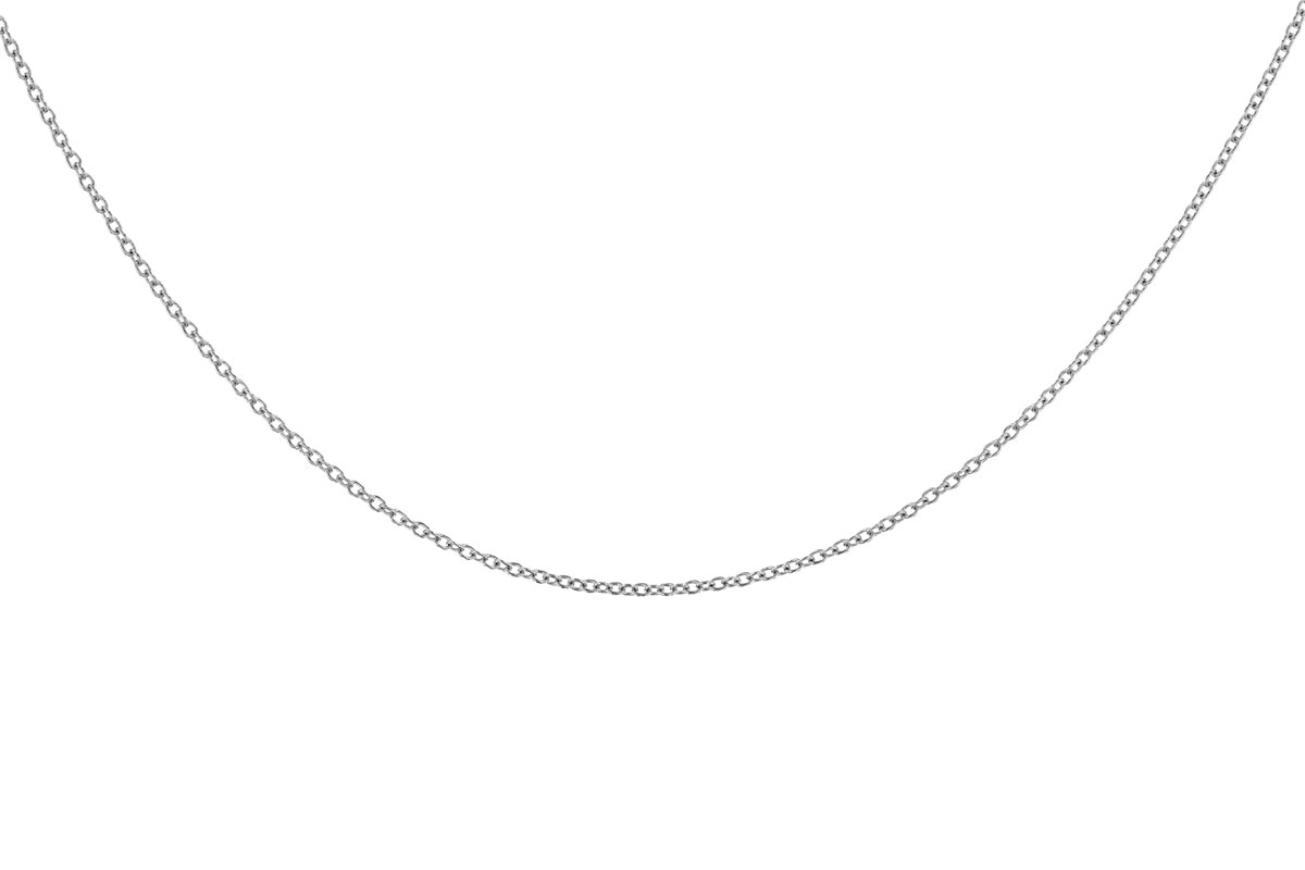 B282-98123: CABLE CHAIN (22IN, 1.3MM, 14KT, LOBSTER CLASP)