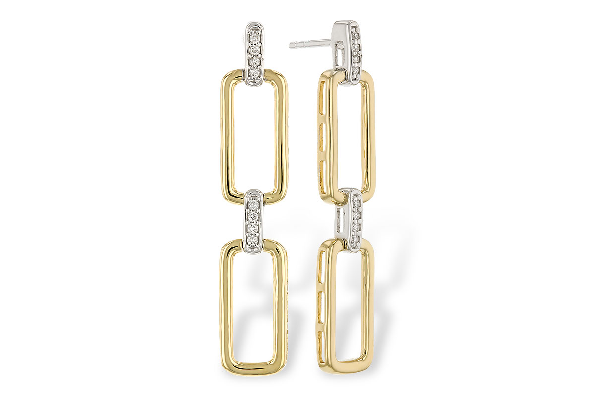 B282-98132: EARRINGS .08 TW