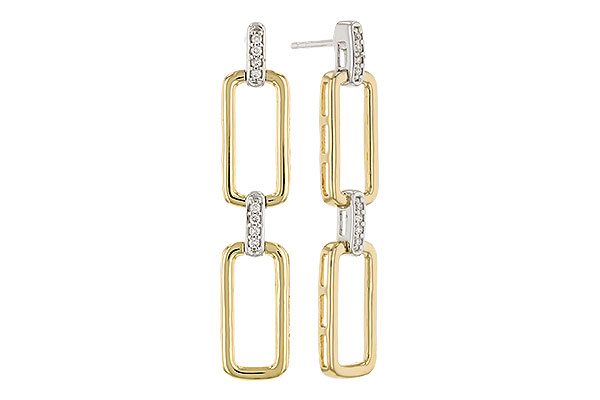 B282-98132: EARRINGS .08 TW