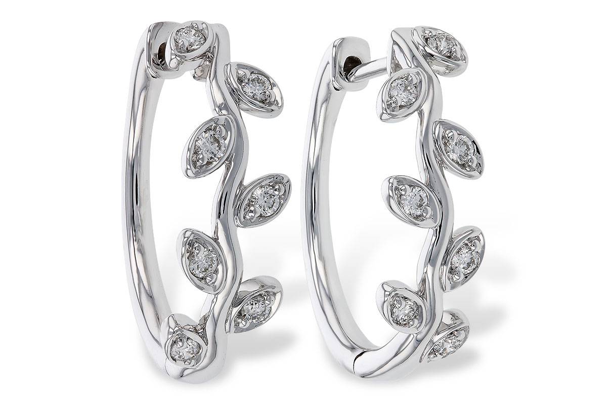 B283-84514: EARRINGS .25 TW