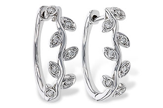 B283-84514: EARRINGS .25 TW