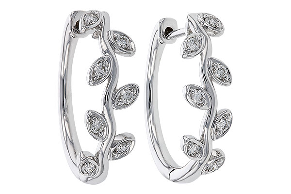 B283-84514: EARRINGS .25 TW