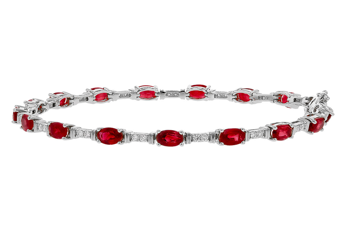 B283-84541: BRACELET 4.65 RUBY 4.97 TGW (7")